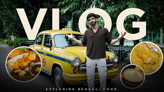 KOLKATA FOOD TOUR  TASTING THE CLASSICS  VLOG 86 [upl. by Ovida]