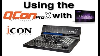 How To Use The QCon ProX With ProTools  YouTube [upl. by Corel525]