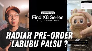 Hadiah Pre Order OPPO Indonesia Ternyata Labubu PALSU [upl. by Lawlor]