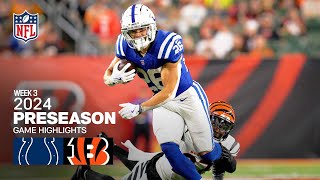 Indianapolis Colts Top Plays vs Cincinnati Bengals  2024 Preseason Week 3 [upl. by Rekcut561]