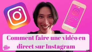 Comment faire  créer une story vidéo en direct en live sur Instagram  🔴📹 [upl. by Twedy]