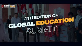 Global Education Summit 2024  Chandigarh University [upl. by Obel9]