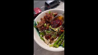 Tahini Sausage Noodles With Crispy Broccoli And Chilli Oil  Good Food [upl. by Nocaed352]