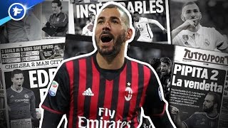 Le Milan AC réserve 60 M€ pour Benzema  Revue de presse [upl. by Knipe]