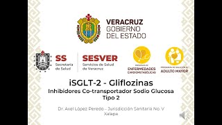 Capacitación Inhibidores Cotransportadores Sodio Glucosa 2 iSGLT2 [upl. by Phillipe]