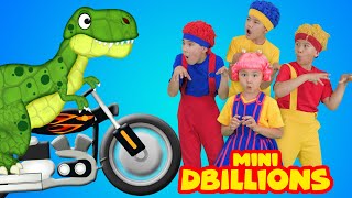 Dino Stomp Jump amp Dance with Mini DB  D Billions Kids Songs [upl. by Dorn]