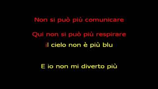 Toto Cutugno Voglio Andare a Vivere in Campagna karaoke con coro [upl. by Eliseo]