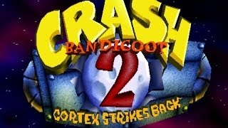 Crash Bandicoot 2  Complete 100 Walkthrough  All Gems All Boxes All Crystals [upl. by Nosemaj]