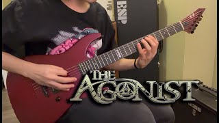 The Agonist—Panophobia Guitar Cover With Original Ending Solo [upl. by Lj635]