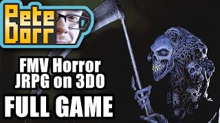 Ghost Hunter Series Kurokishi no Kamen 3DO  Full Game Playthrough  FMV Horror JRPG commentary [upl. by Aleakcim]