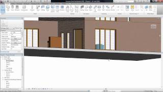 45 BASIC MODELLING  COMPONENTS Revit Architecture 2011 [upl. by Drarrej506]