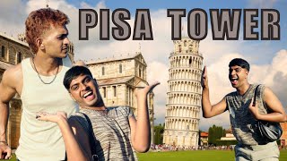 ඇලවුණු කුලුණත් කෙලින් කරපු අපේ pisa ගමන  Pisa Italy 🇮🇹 ලස්සන හෝටලේ  Romantic Dinner 😩❤️ [upl. by Cestar]