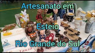 Artesanato em Esteio  Rio Grande do Sul [upl. by Nwhas]