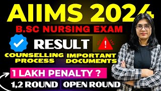 AIIMS Result  Counselling Process Documents Penalty Complete Information 💯 amp Update [upl. by Seldon]