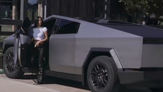 Future on Wheels Kim Kardashians Electric Car Jaunt for Coffee Delight [upl. by Aloisius]