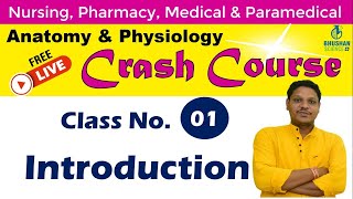 Class 1 FREE Anatomy amp Physiology CRASH COURSE  Anatomy amp Physiology NOTES  Bhushan Science Plus [upl. by Masha]