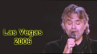 Andrea Bocelli In Las Vegas 2006 [upl. by Rodl455]