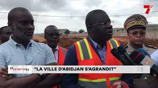 Dr Amédé Koffi Kouakou ministre de léquipement et de lentretien  quotla ville dAbidjan sagranditquot [upl. by Atikel]