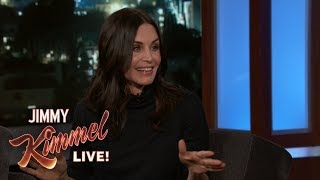 Courteney Cox on Visiting Her Partner Johnny McDaid in England [upl. by Adnowal]