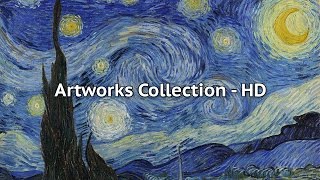 Vincent Van Gogh Masterpieces  Collection of Paintings HD [upl. by Ivett]