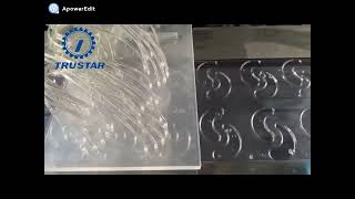 Hydrogel crystal gel mask or eye patch packing and sealing machine [upl. by Goldin]