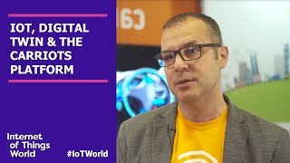 Altair on Digital Twin Tech and the Carriots Platform  Internet of Things World 2018 [upl. by Htenay]