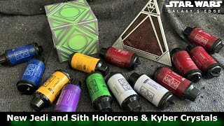 Star Wars Galaxy’s Edge  New Jedi and Sith Holocrons V2  2024 Release [upl. by Sanders148]