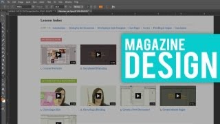 LEARN HOW TO DESIGN A MAGAZINE  FULL COURSE [upl. by Annoda]