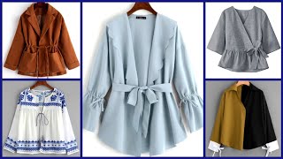 Best Shirt Blouses Bowknot Very High Fashion And Very Stylish New Arrivals For Girls [upl. by Yemirej]