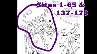 Rocky Fork State Park Campground  Sites 165 and 137170 Ohio [upl. by Ashjian]