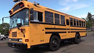 2005 Bluebird All American 22 Passengers  2 Wheelchairs School Bus  B19696 [upl. by Yelmene]