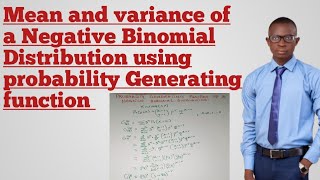 The Binomial Distribution Mathematically Deriving the Mean and Variance [upl. by Marutani]