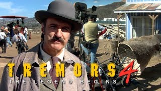 On The Set of Tremors 4  Beneath The Surface  Tremors 4 The Legend Begins [upl. by Aryamo218]