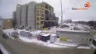 BioAmber BioSuccinic Acid Plant Construction  Sarnia Ontario Canada [upl. by Ainesej]