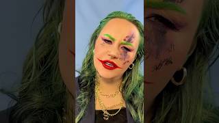 🃏Joker 💔 makeup shortsvideo makeupartist halloween shorts [upl. by Orgel]