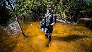 Finding River Treasure in the AMAZON Jungle DANGEROUS  Jiggin With Jordan [upl. by Annaiviv317]