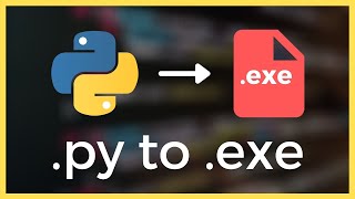 How to turn your Python file py into an exe Tutorial 2021 [upl. by Eciral231]