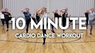 10 MINUTE DANCE WORKOUT  Full Body  No Equipment  Cardio Workout at Home [upl. by Eimmis]