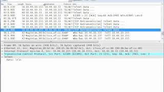 Observing TCP retransmissions with Wireshark [upl. by Doggett207]