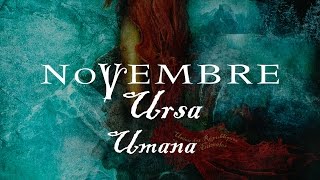 Novembre  Umana lyrics video from Ursa [upl. by Kaiulani]