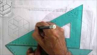 DIBUJO TECNICO  ISOMETRICOS  PRACTICA PARA DIBUJAR MODELOS [upl. by Det799]