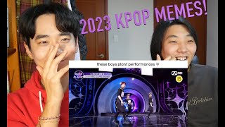 The Most Iconic Kpop moments in 2023 Reaction😎 [upl. by Fabi]