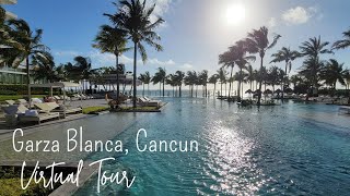 Garza Blanca Cancun  Virtual Tour [upl. by Esiled]