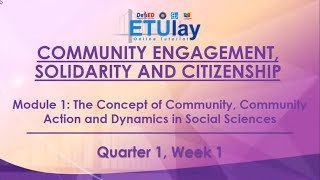 The Concept of Community Community Action and Dynamics in Social Sciences Part I and Part II [upl. by Macegan]