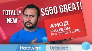 quotNewquot 550 RDNA 3 GPU AMD Radeon RX 7900 GRE Review [upl. by Constantia]