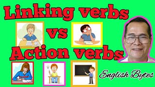 HOW TO USE LINKING VERBS AND ACTION VERBS  PAPANO MATOTONG MAGENGLISH Englishbytes with Sir Ibon [upl. by Kery]