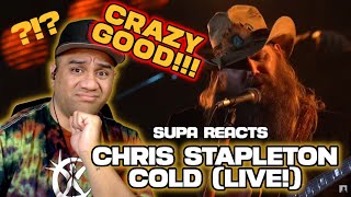 Cold  Chris Stapleton LIVE performance 55th Annual CMA Awards REACTION [upl. by Nirel]