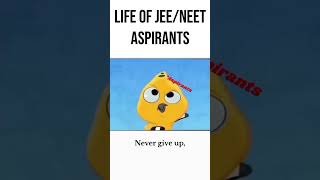 Life of jee neet aspirant iit jee iitmotivation neet aiims shorts viral [upl. by Beck63]