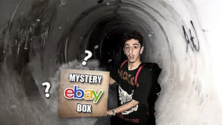 Unboxing a 1000 EBAY HAUNTED MYSTERY BOX IN THE HAUNTED TUNNEL [upl. by Atilrac517]