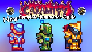 COMPLETE Summoner Progression Guide for Calamity 20 Terraria 14 [upl. by Aynas624]